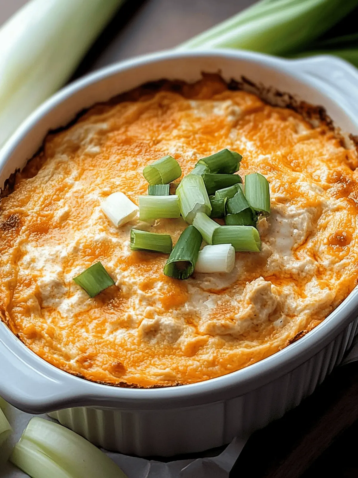 Easy Ever Buffalo Chicken Dip