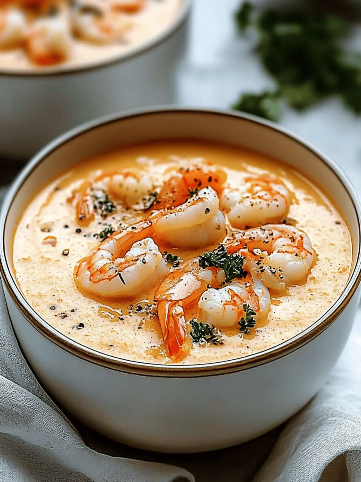 Crab & Shrimp Seafood Bisque