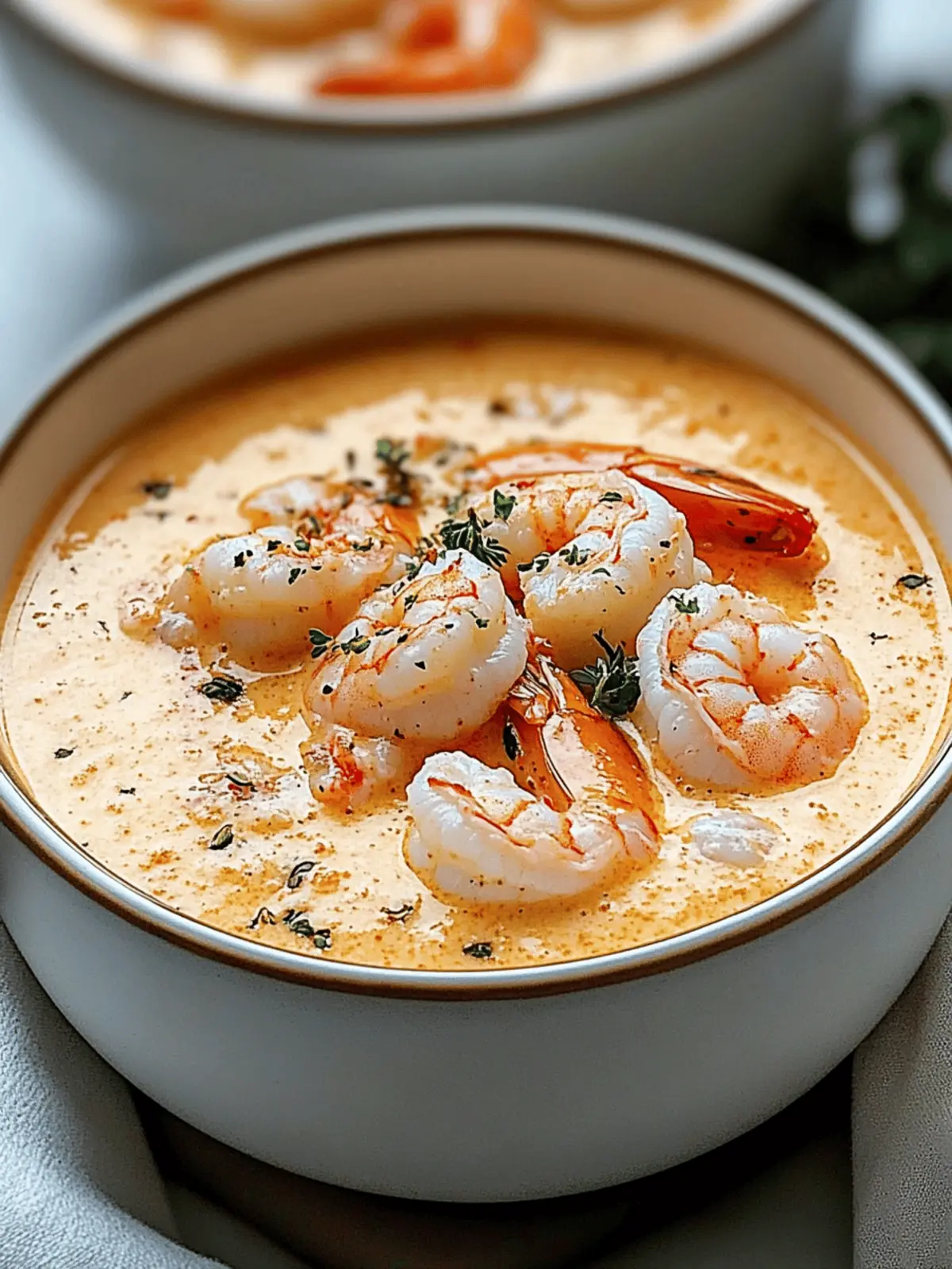 Crab & Shrimp Seafood Bisque