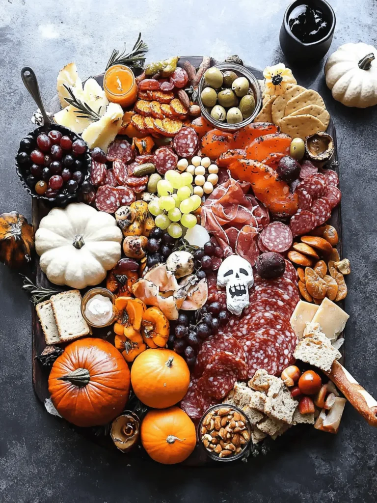 Spooky Charcuterie Board