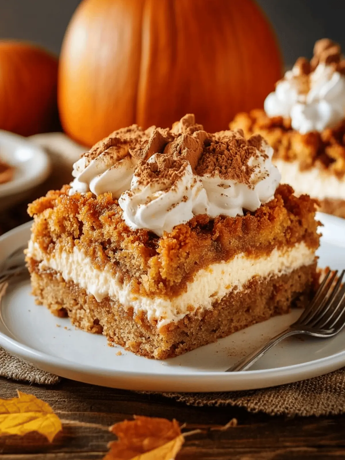 Pumpkin Dump Cake