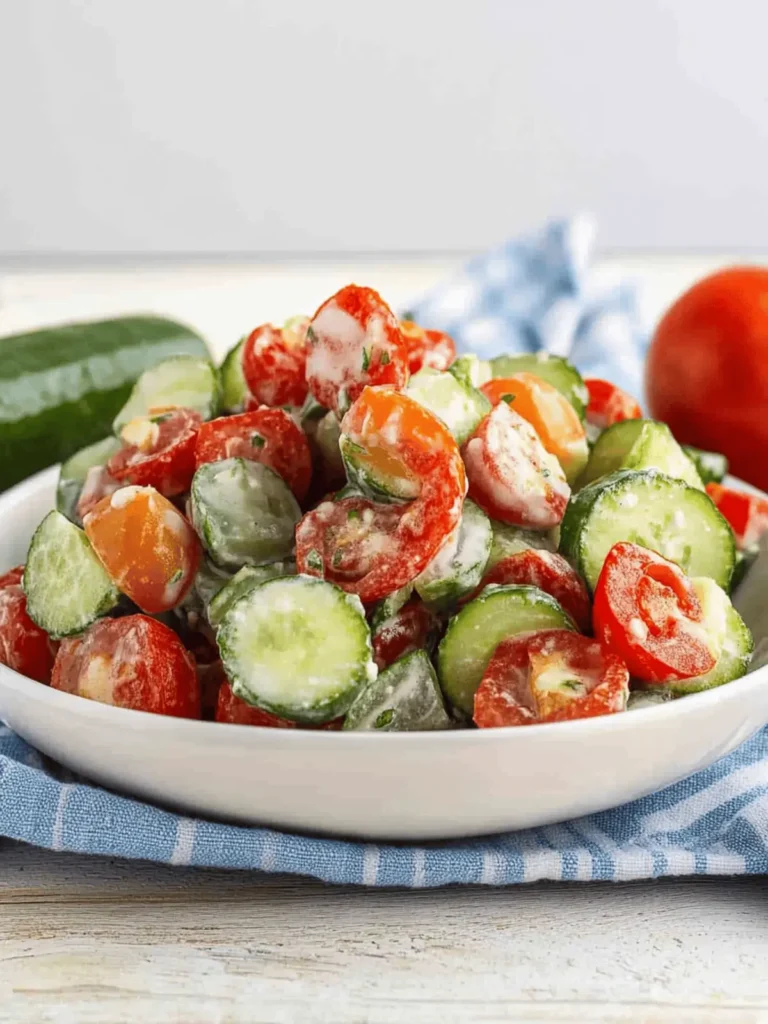 Cucumber Tomato Salad