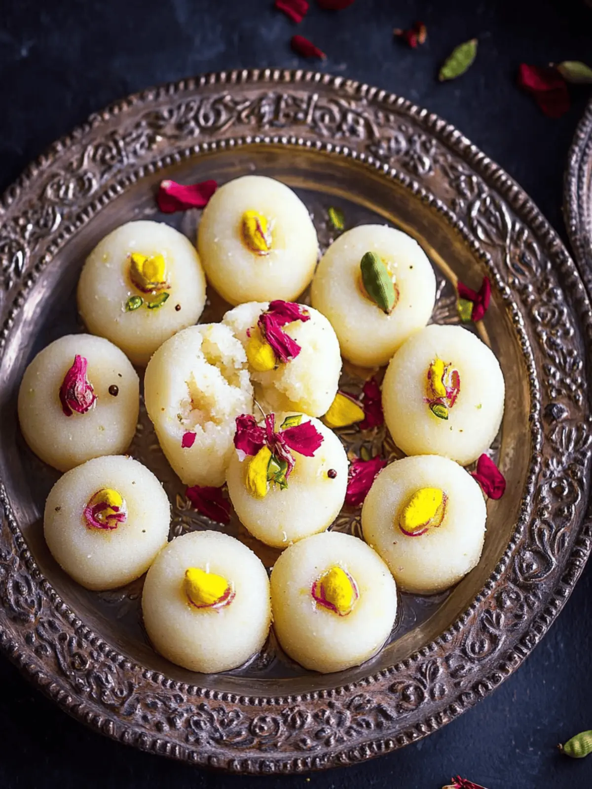 Coconut Cardamom Peda