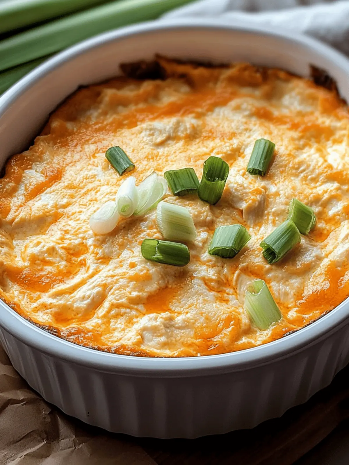 Easy Ever Buffalo Chicken Dip