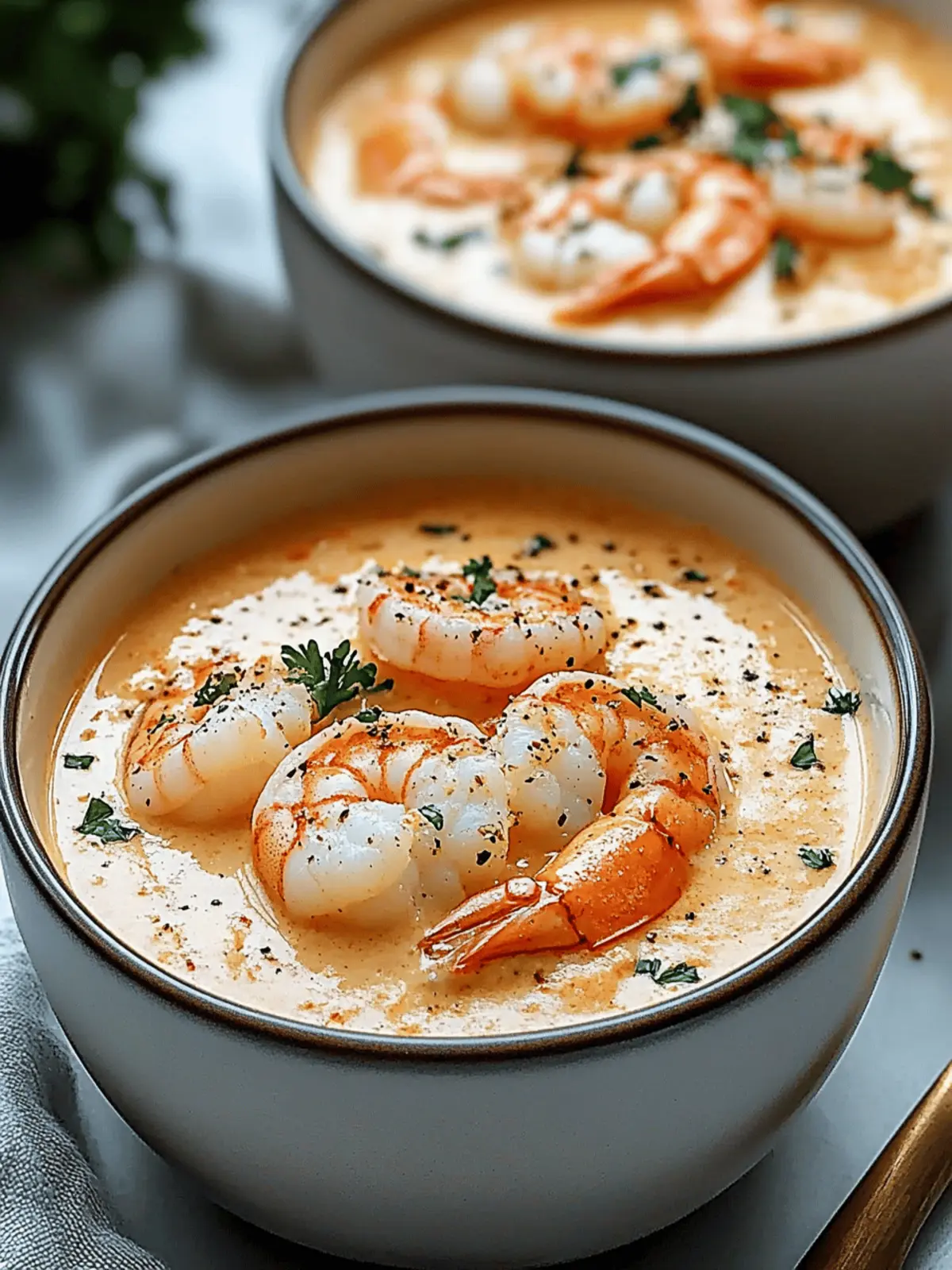 Crab & Shrimp Seafood Bisque
