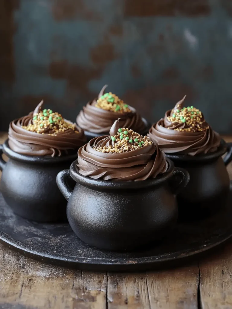 Harry Potter Cauldron Cakes