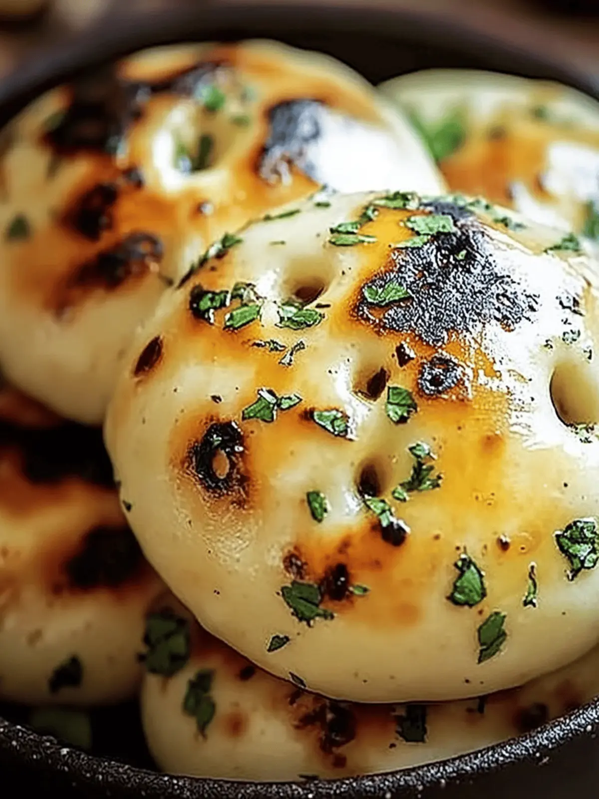 Spiced Naan Bombs