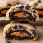 Oreo Stuffed Chocolate Chip Cookies