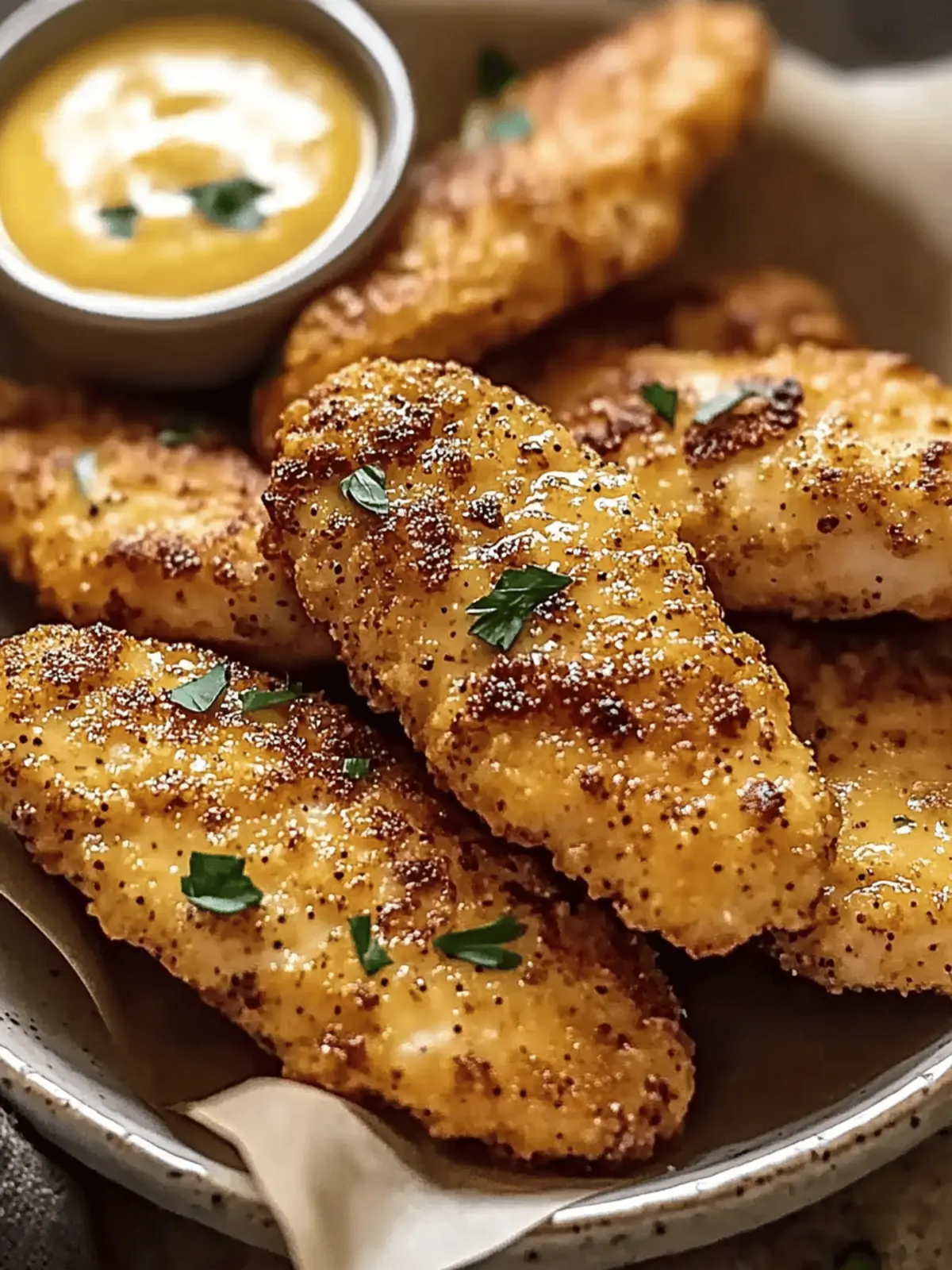 Mustard Chicken Tenders