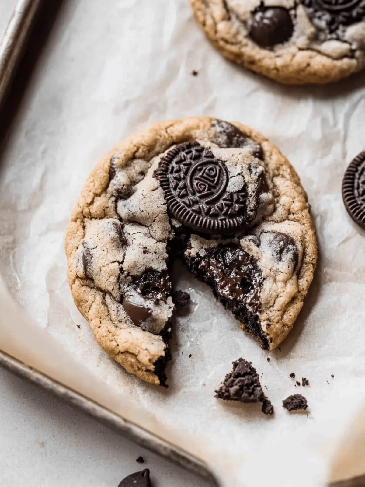 Oreo Chocolate Chip Cookies