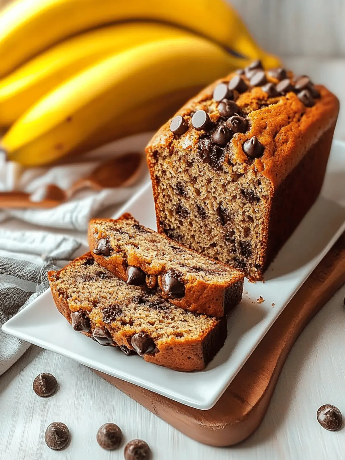Choco Chip Banana Bread