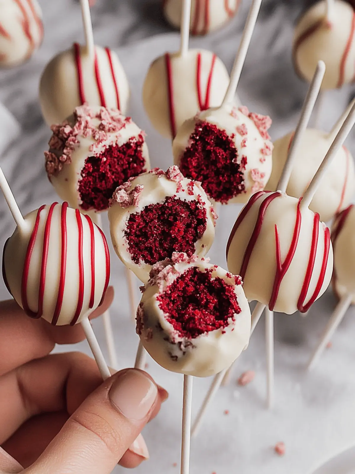 Red Velvet Cake Pops
