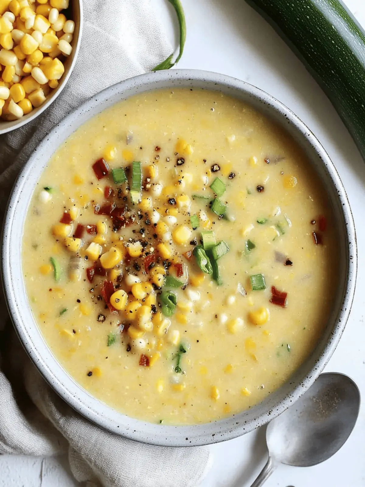 Zucchini Corn Chowder