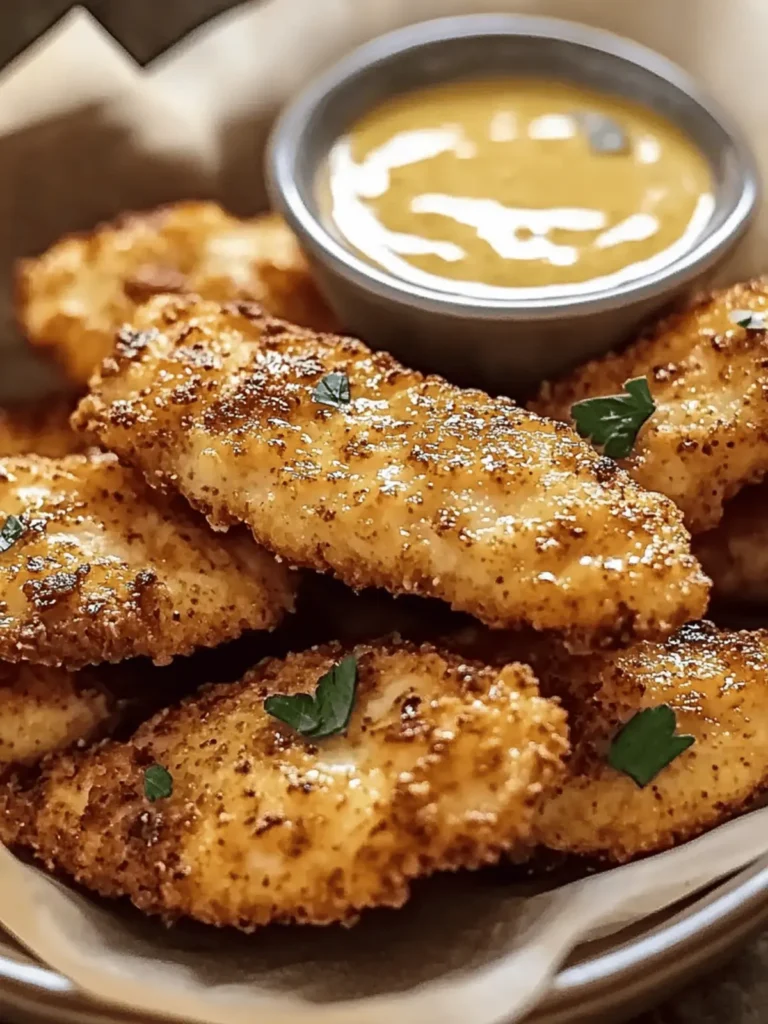 Mustard Chicken Tenders