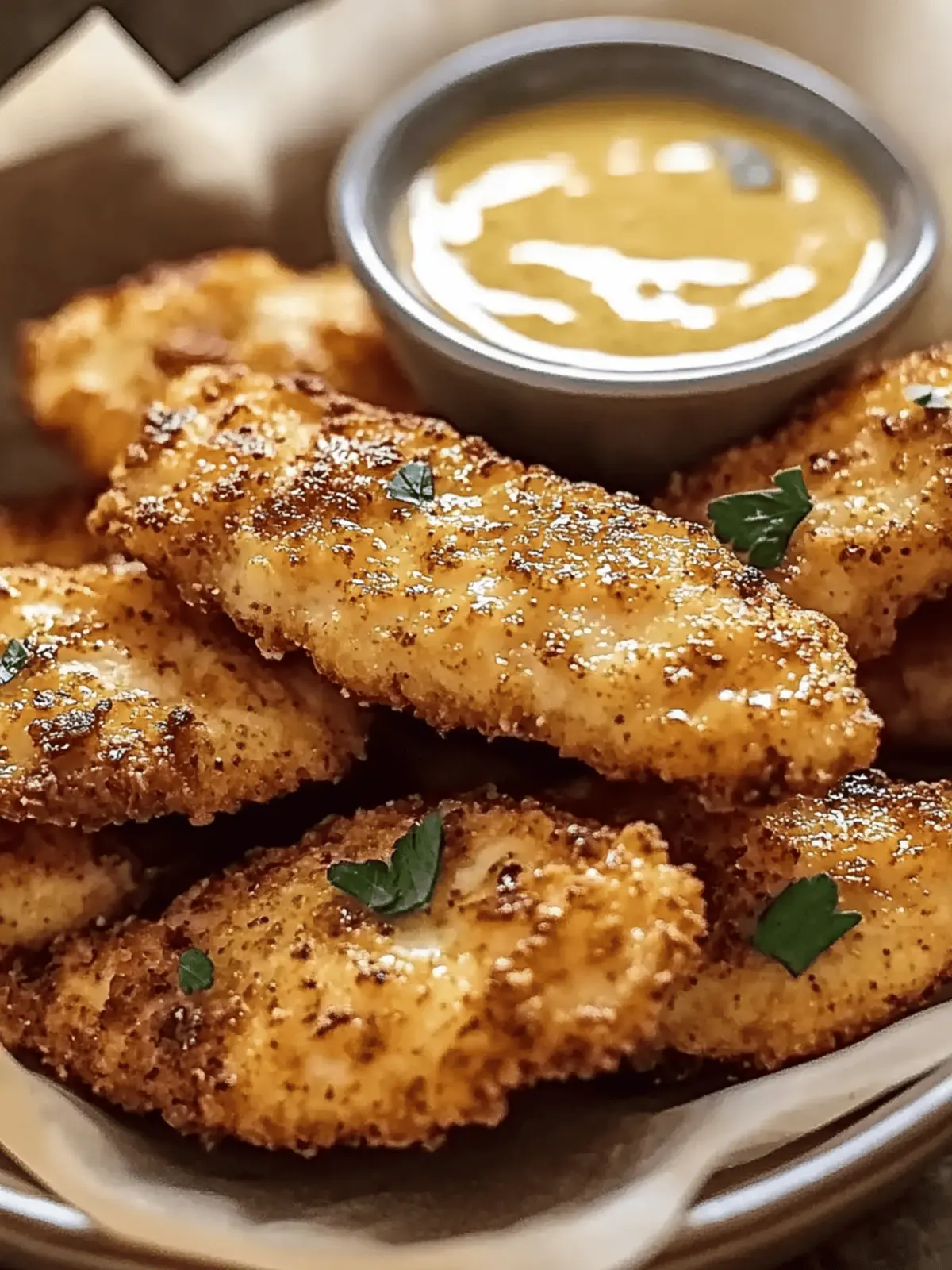 Mustard Chicken Tenders