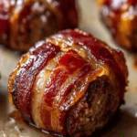 Bacon-Wrapped Mini Meatloaves