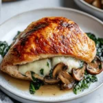 Mushroom Stuffed Chicken Breast