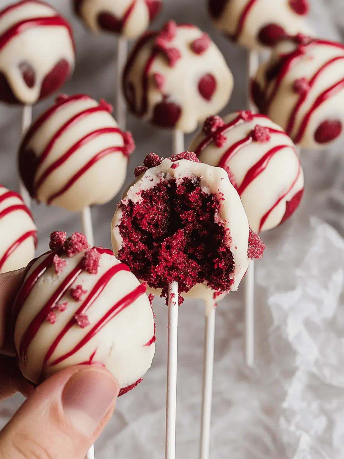 Red Velvet Cake Pops