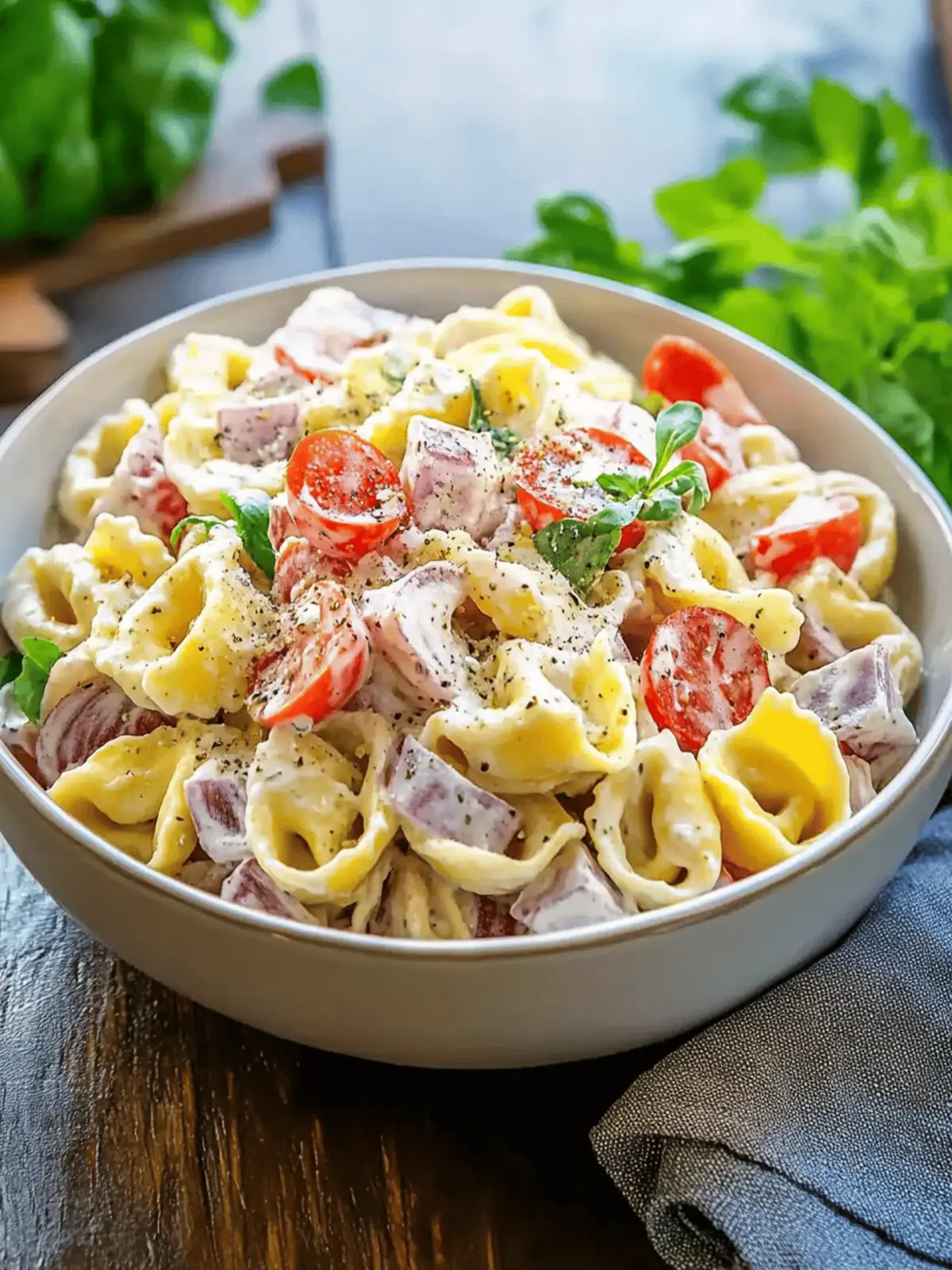 Grinder Tortellini Salad