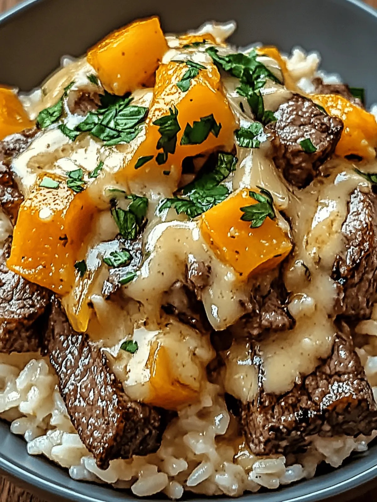 Steak & Queso Rice