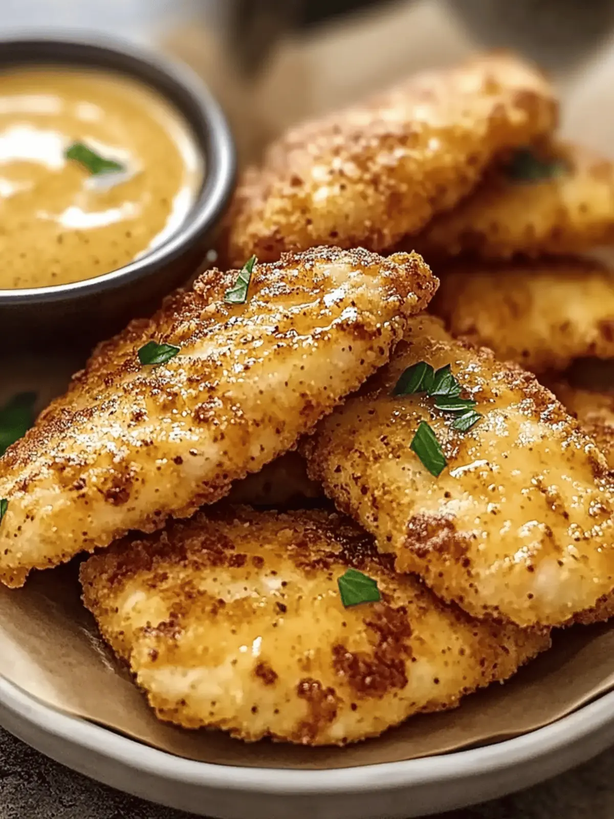 Mustard Chicken Tenders