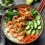 Spicy Shrimp Rice Bowls
