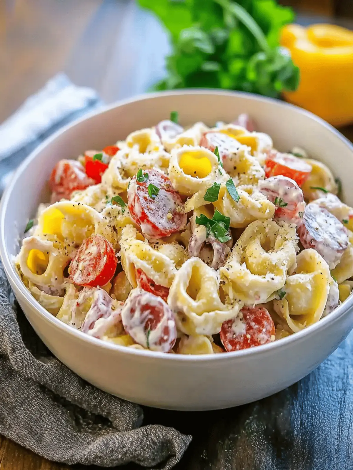 Grinder Tortellini Salad