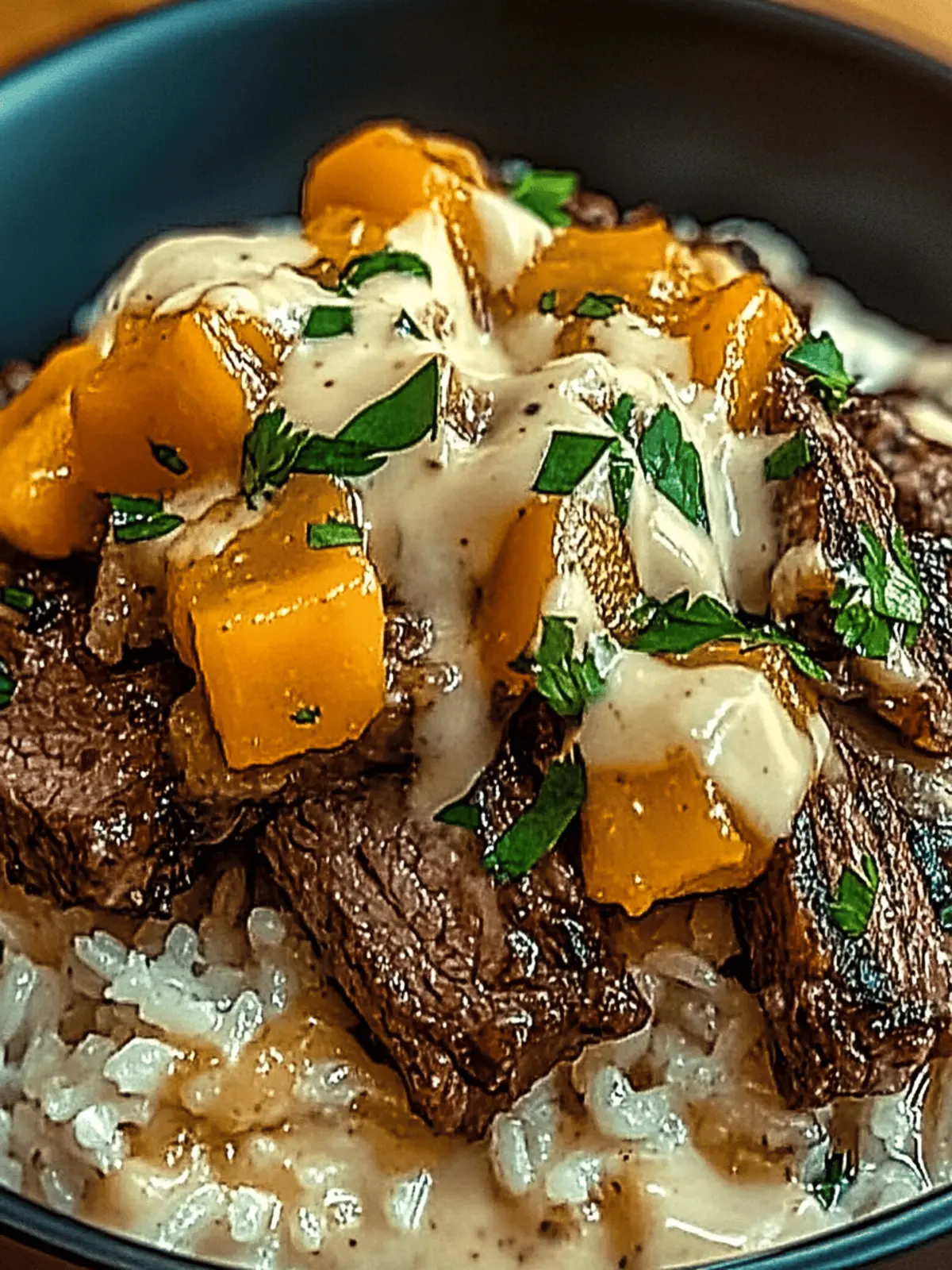 Steak & Queso Rice