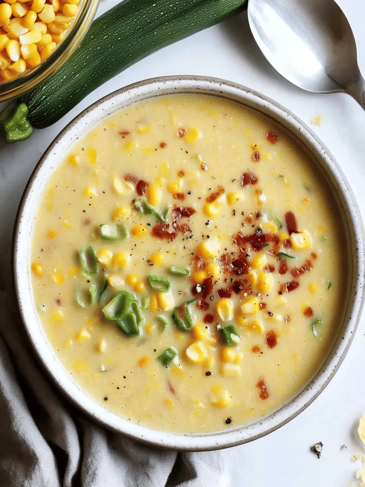 Zucchini Corn Chowder