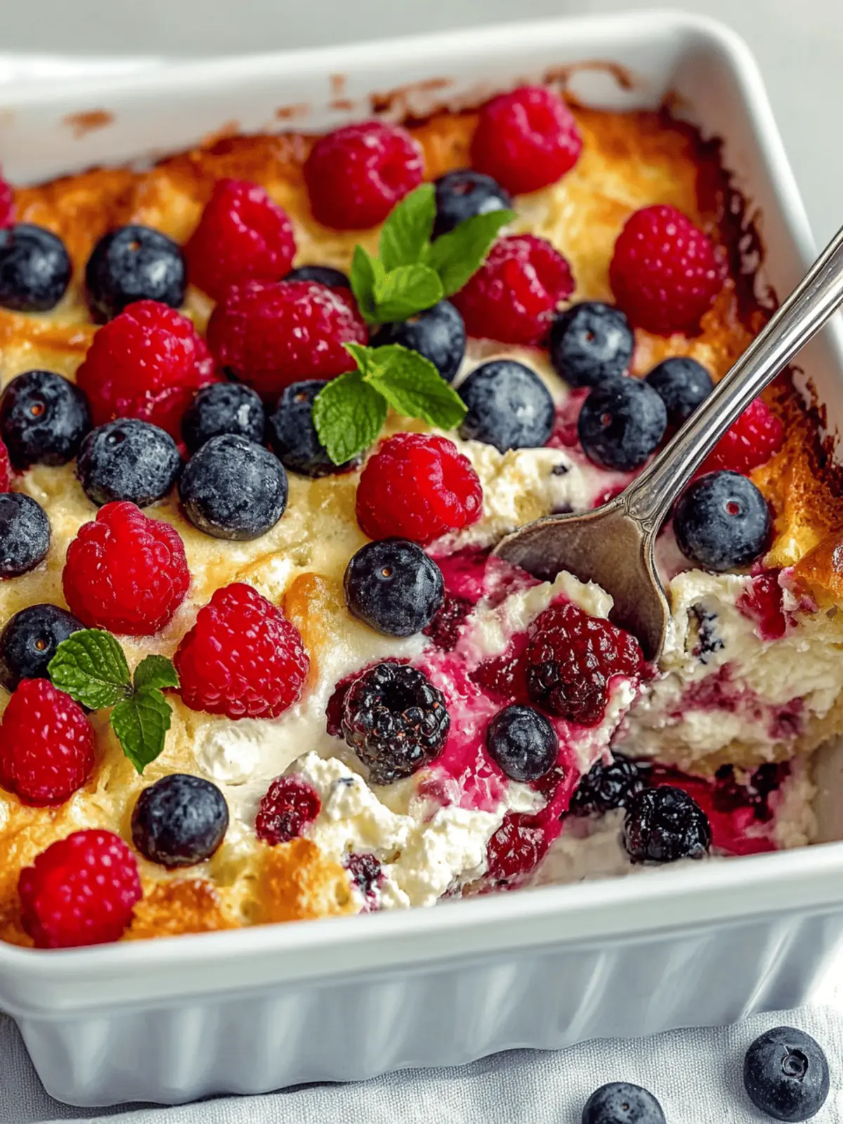 Triple Berry Bake