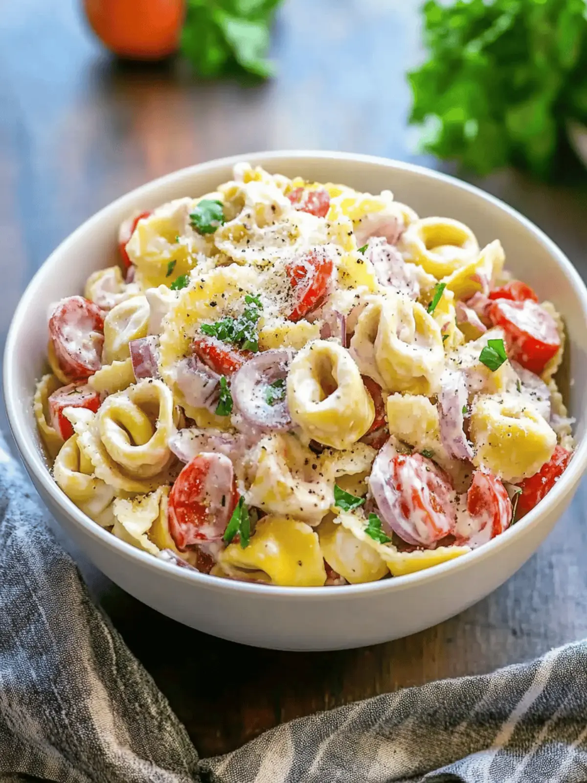 Grinder Tortellini Salad
