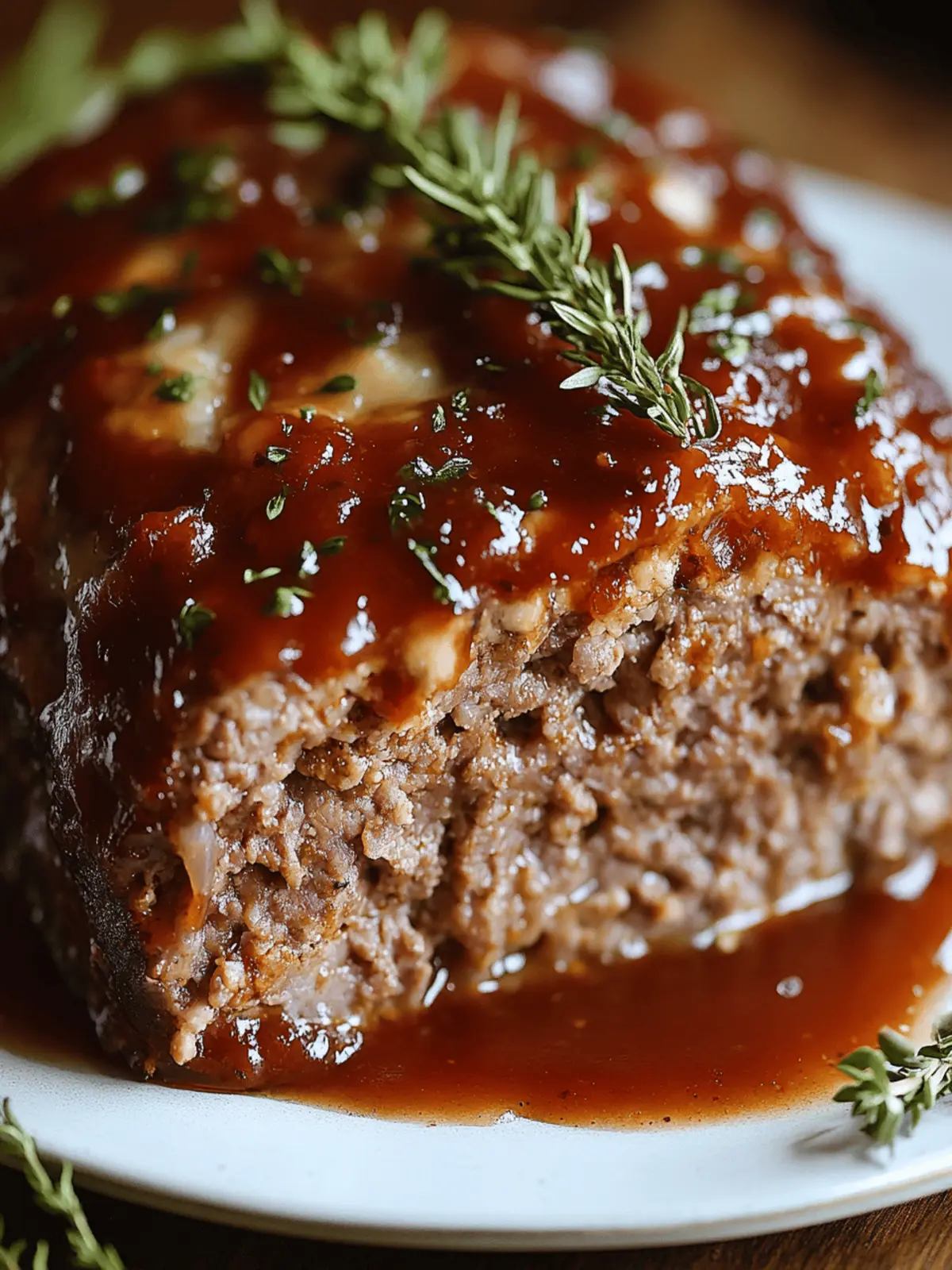 Delicious Meatloaf