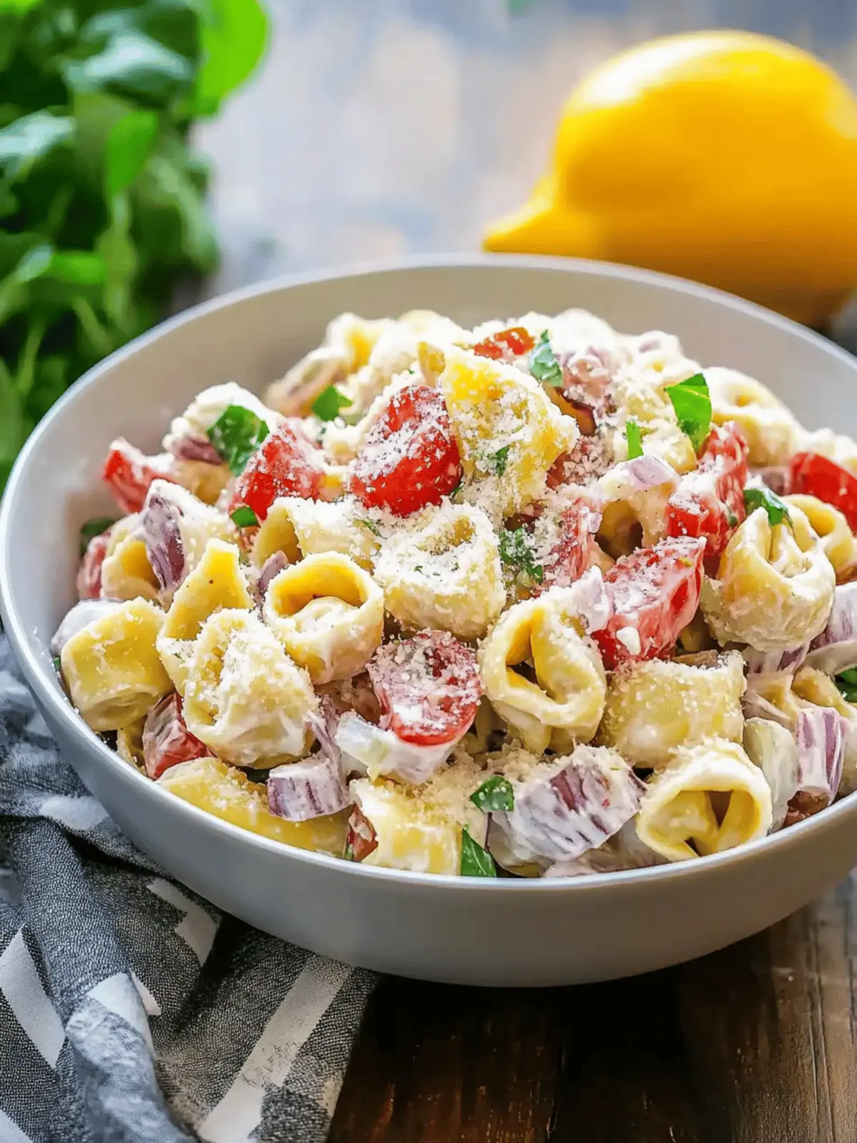 Grinder Tortellini Salad