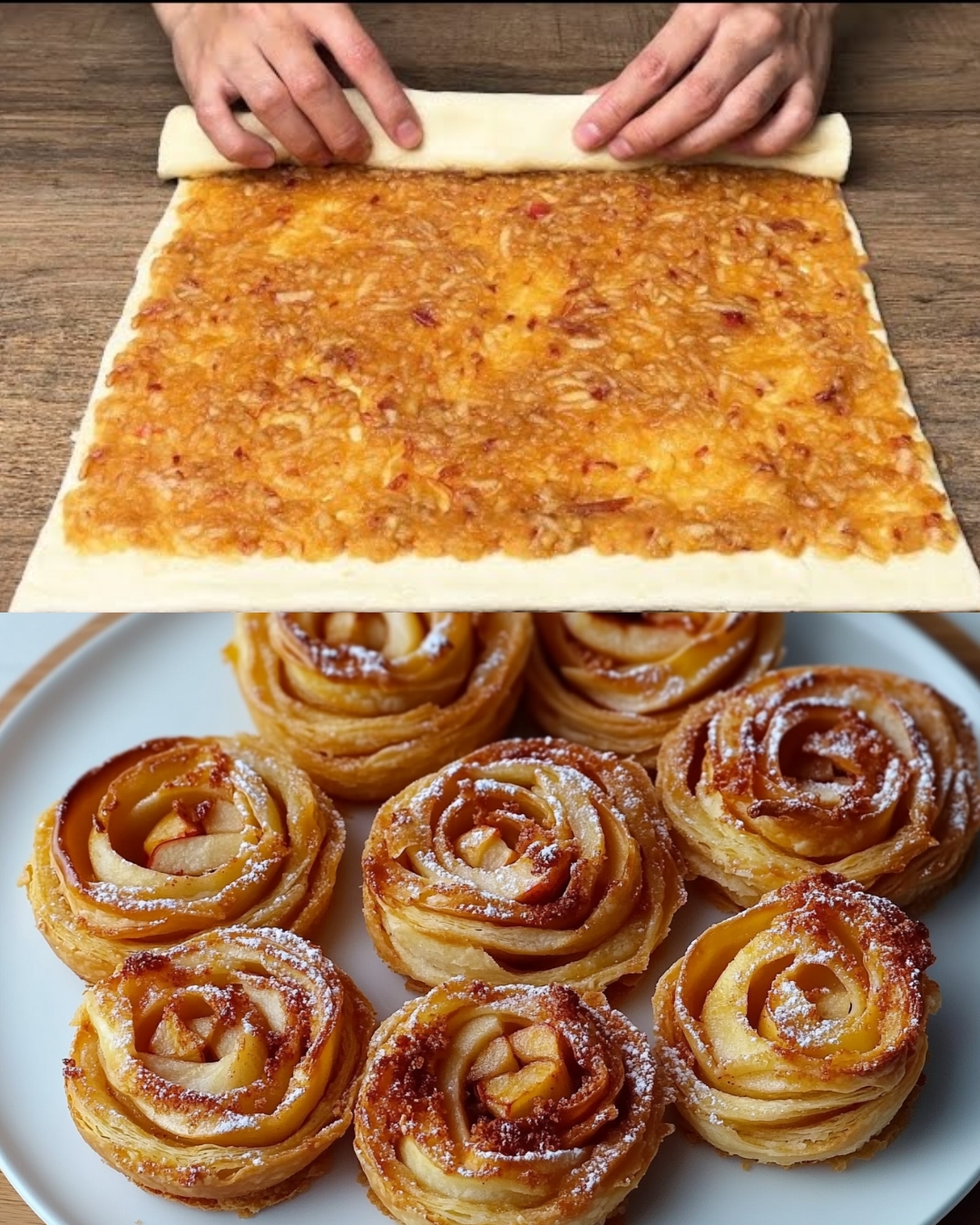 Apple Puff Pastry Tart
