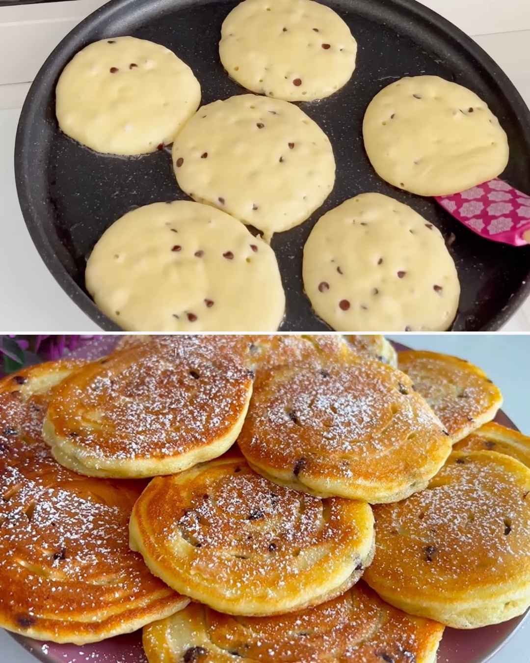 Soft Yogurt Vanilla Pancake