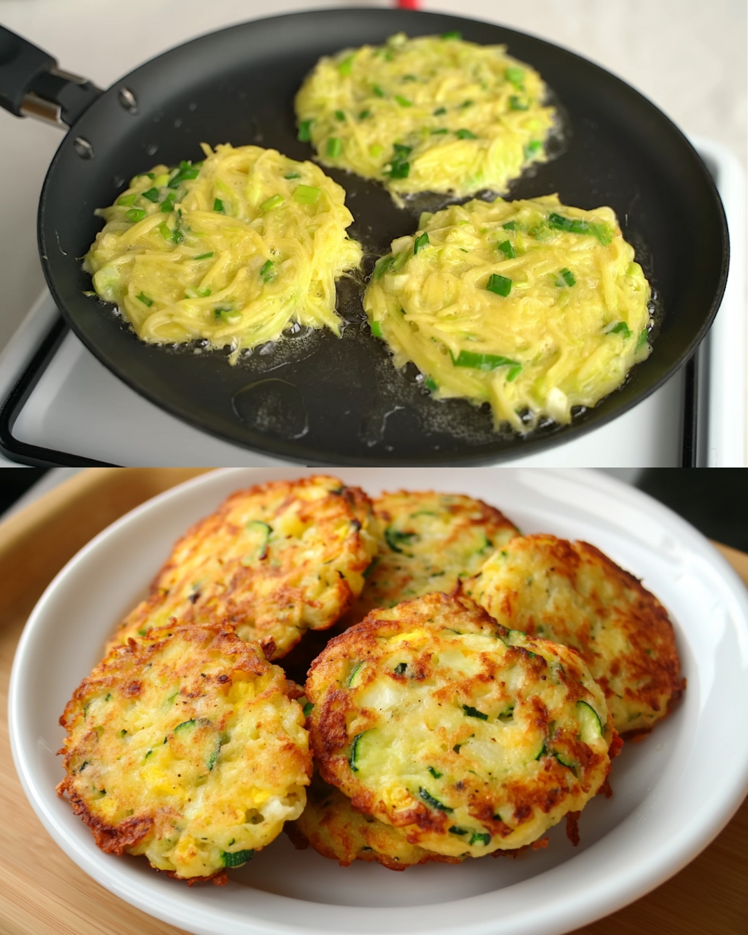 Easy Zucchini Potato Fritters – Healthy & Delicious Snack