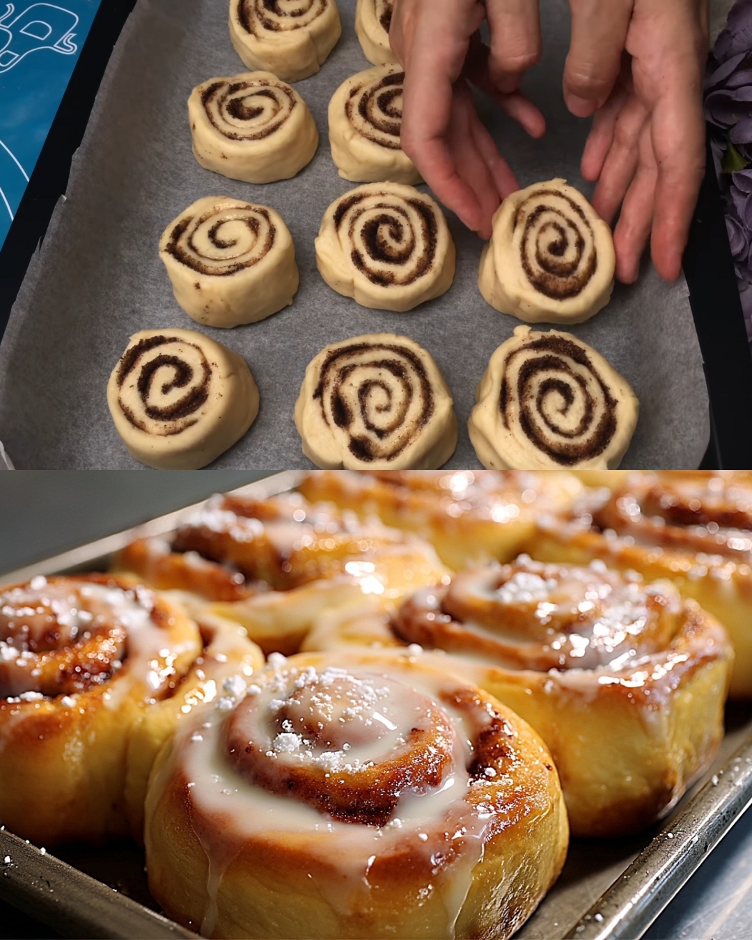 Soft Cinnamon Mascarpone Buns