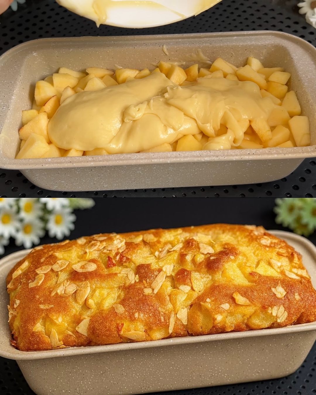 APPLE YOGURT CAKE – MOIST AND FLUFFY HOMEMADE TREAT