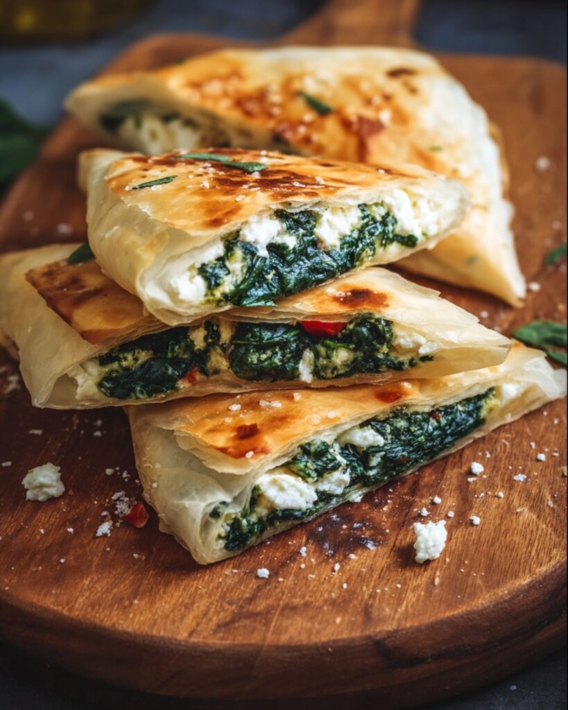 Crispy Greek Spanakopita