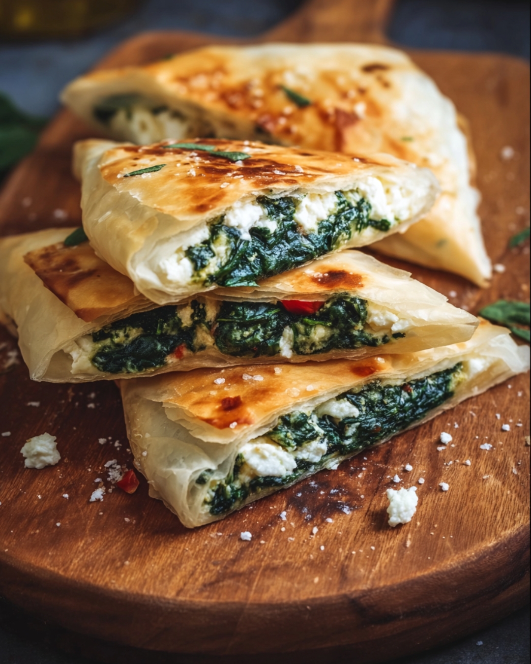 Crispy Greek Spanakopita