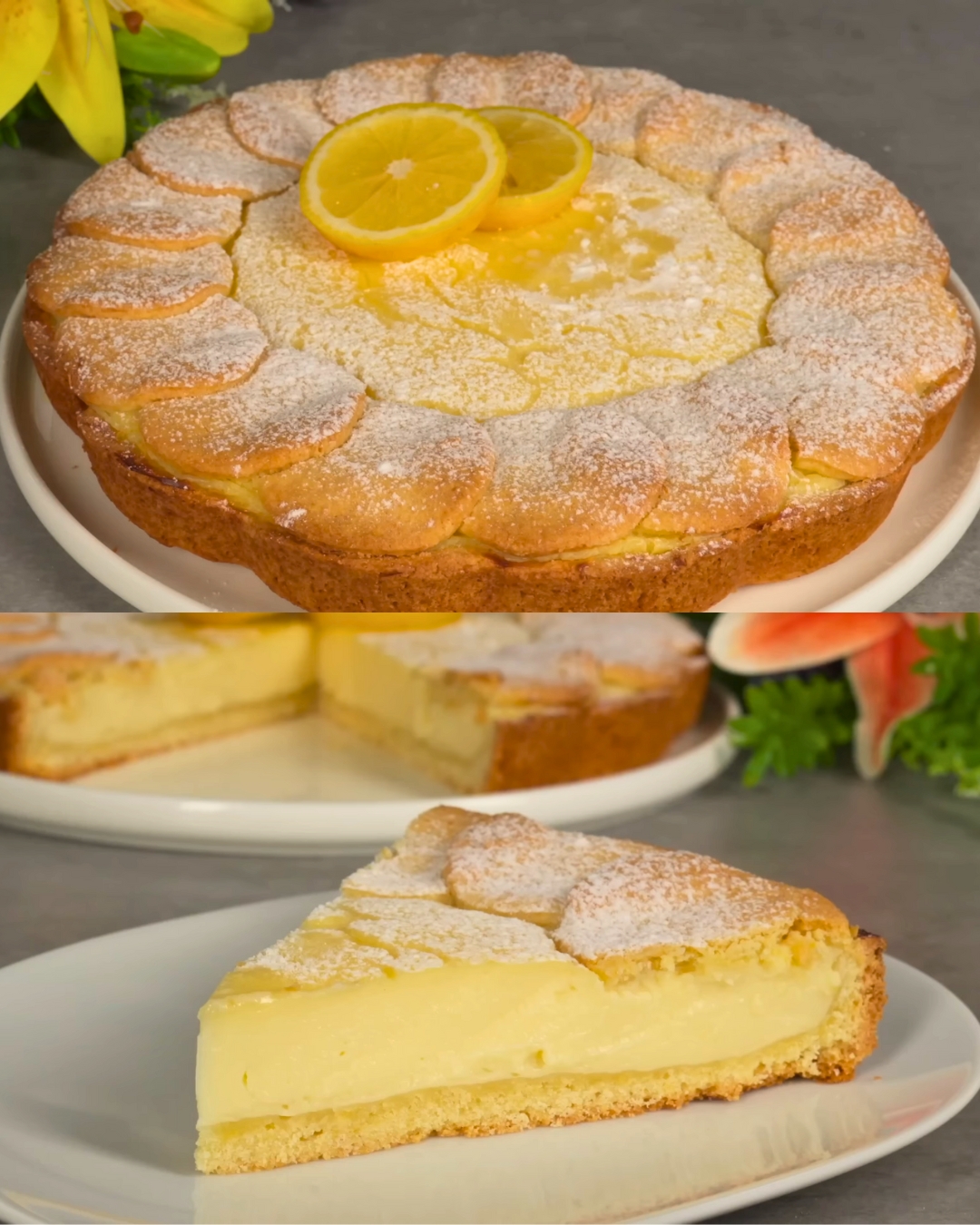 Lemon Mascarpone Cream Filling