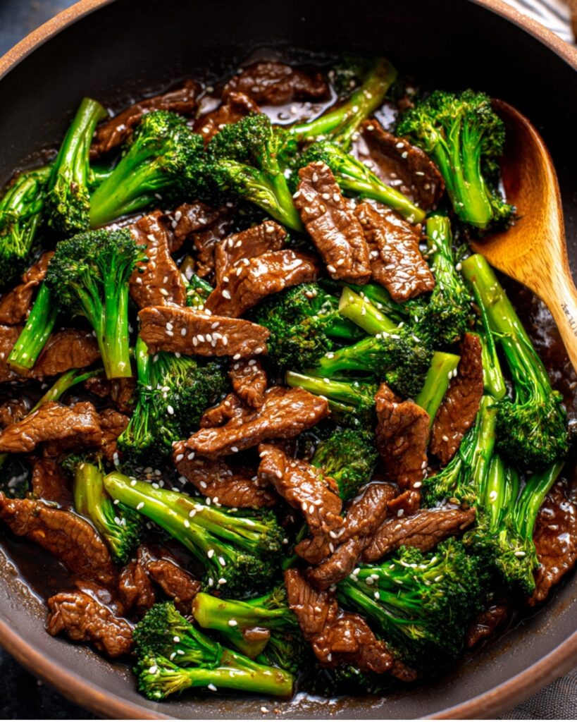 Broccoli and Beef Stir Fry