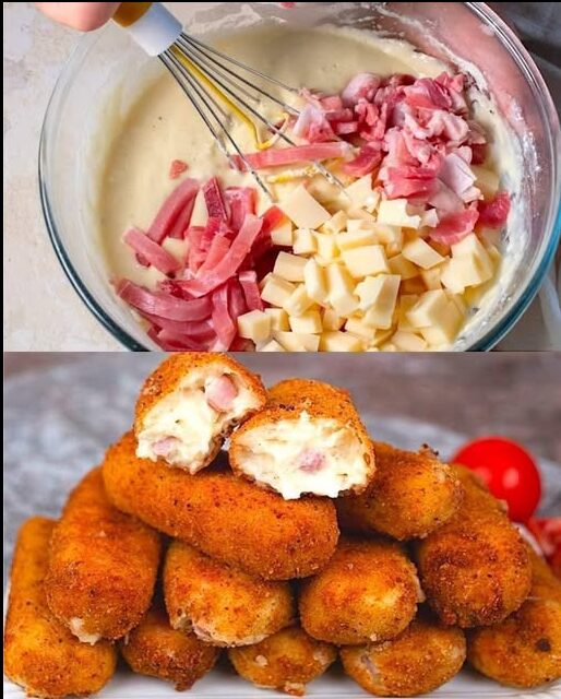 Crispy milk croquettes: The Ultimate Golden Comfort Snack