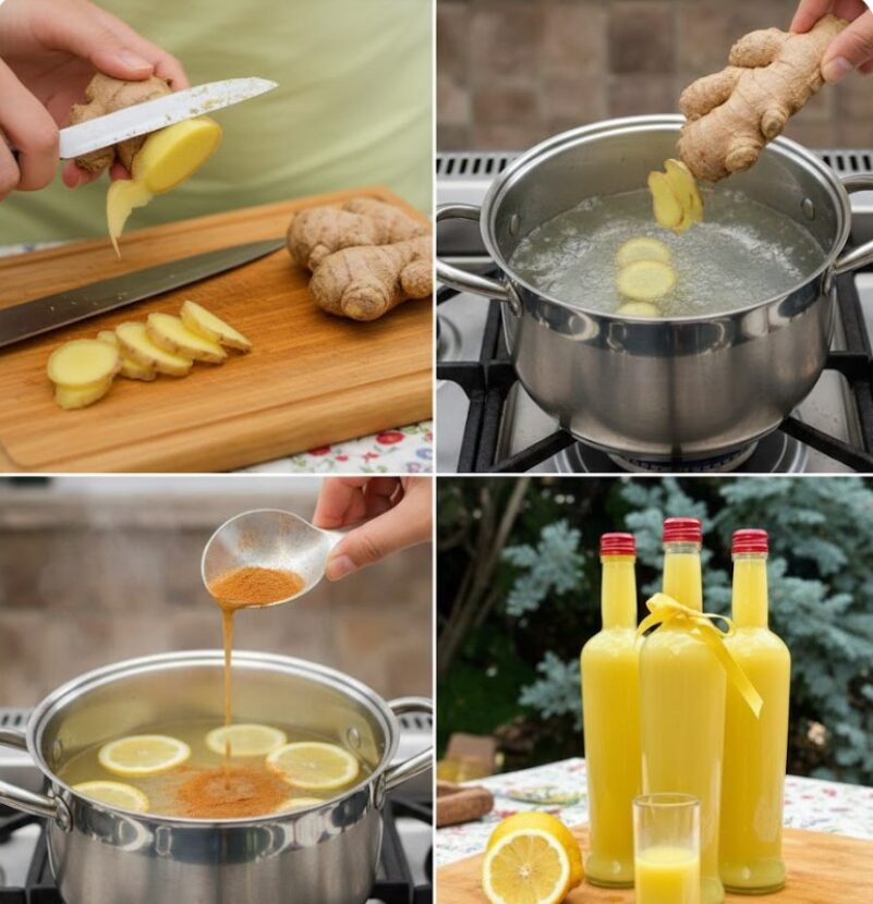 Ginger water the healthiest drink to burn belly fat and boost your metabolism naturally.