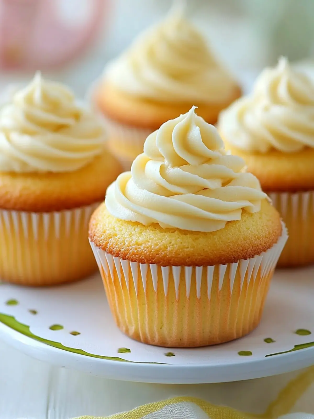 Perfect Vanilla Cupcakes