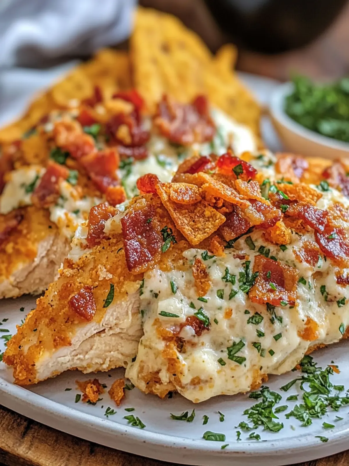 Cream Cheese Bacon Doritos Chicken: The Ultimate Weeknight Delight 3 Cream Cheese Bacon Doritos Chicken