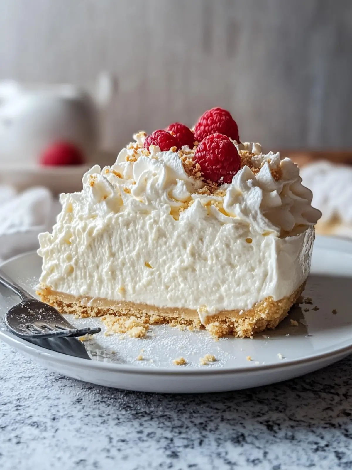 Heavenly Marshmallow Whip Cheesecake for Easy Entertaining 3 Marshmallow Whip Cheesecake