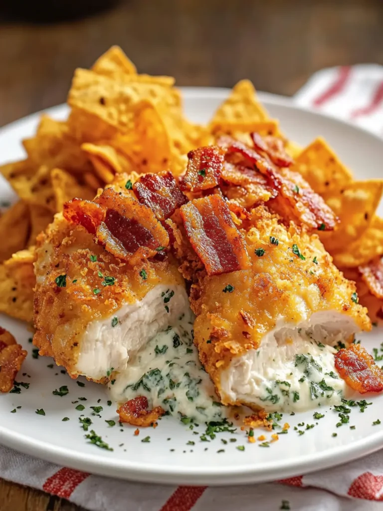 Cream Cheese Bacon Doritos Chicken