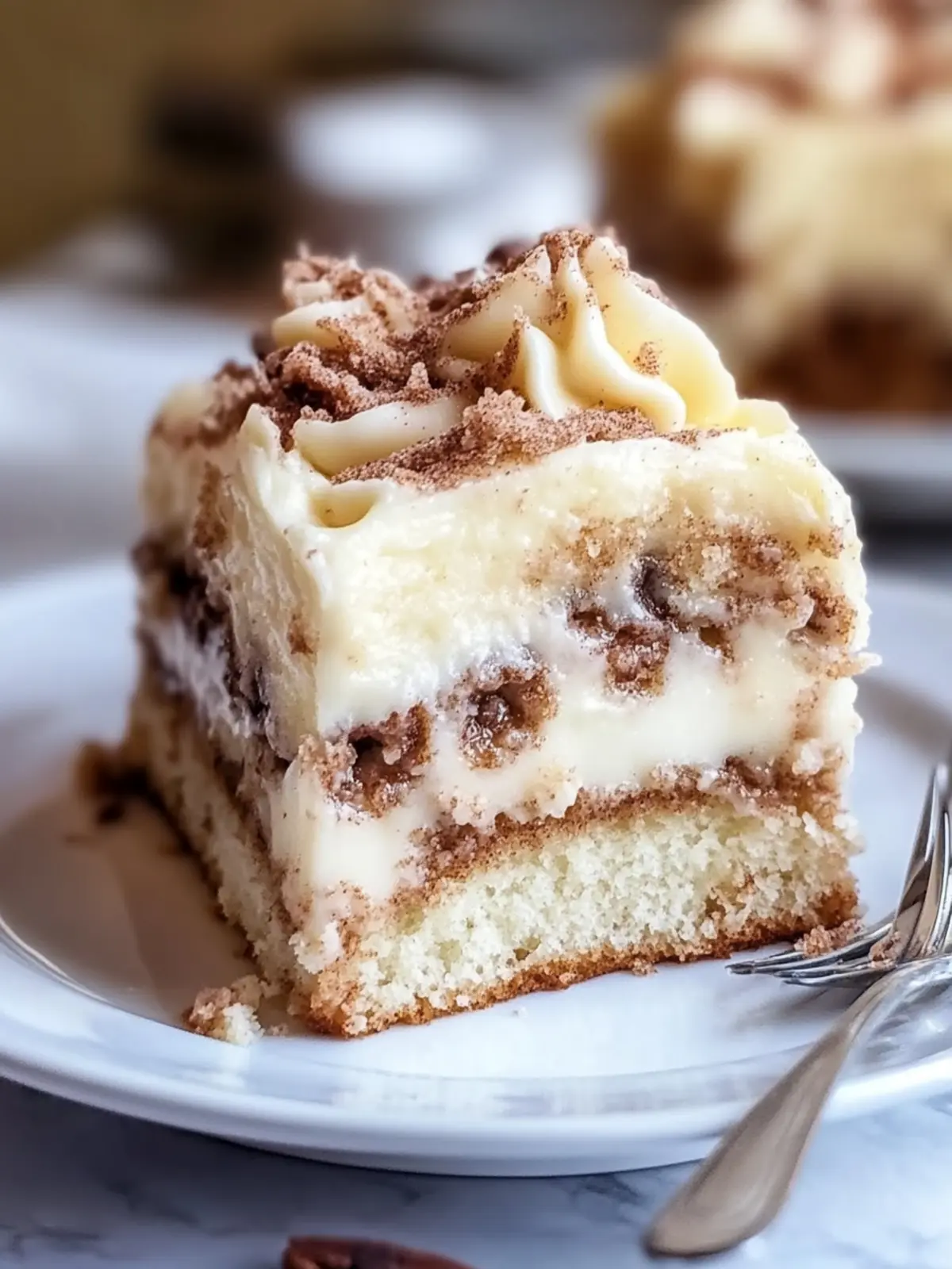 Cinnamon Roll Poke Cake: Cozy Delight for Any Occasion 2 Cinnamon Roll Poke Cake