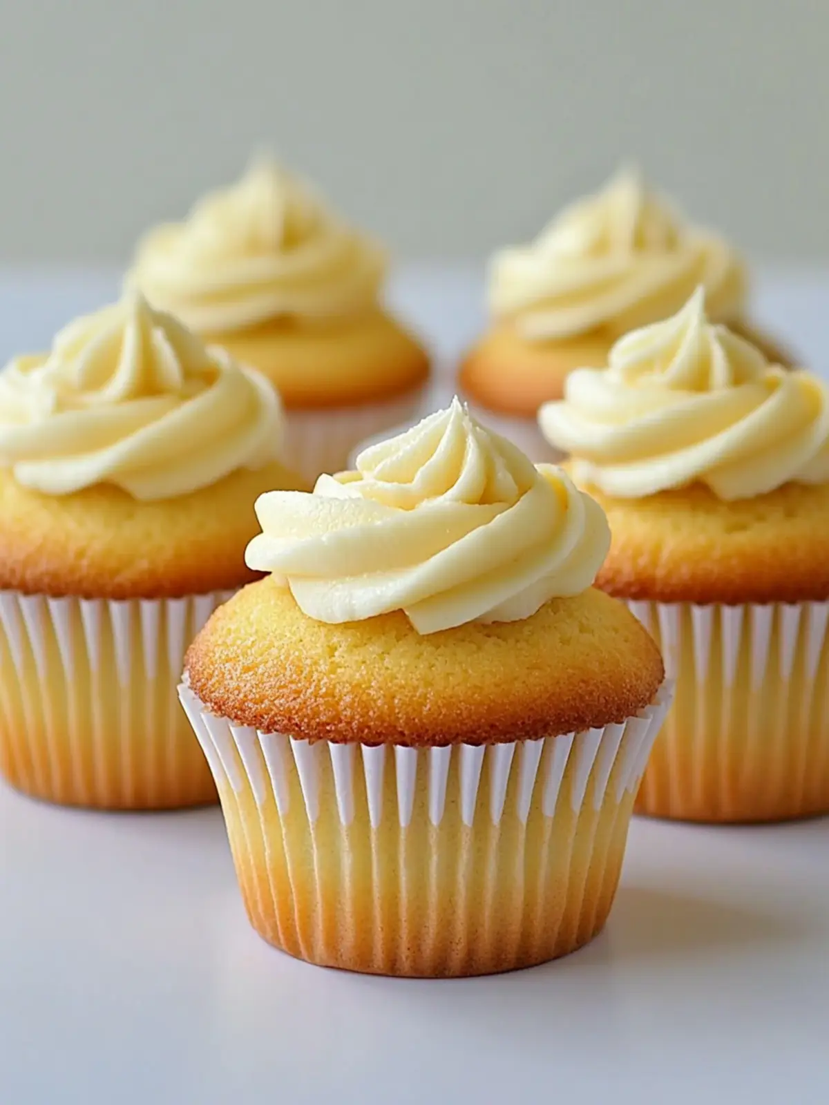 Perfect Vanilla Cupcakes